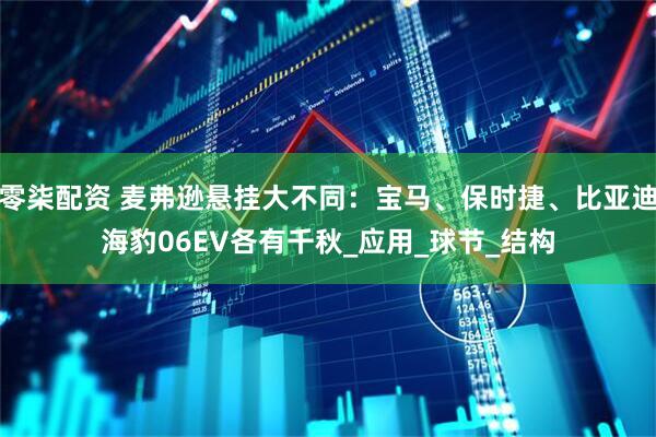 零柒配资 麦弗逊悬挂大不同：宝马、保时捷、比亚迪海豹06EV各有千秋_应用_球节_结构